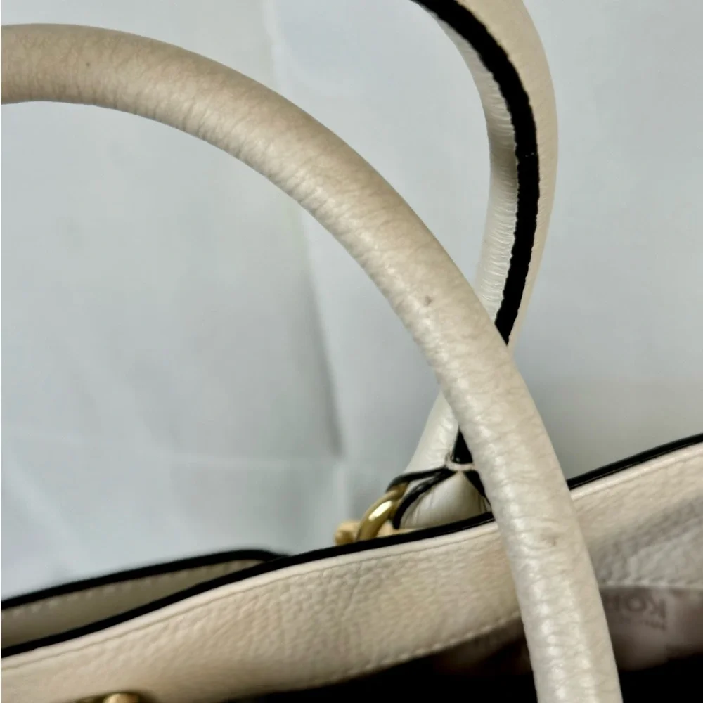 Michael Kors white Hamilton‎ bag pre loved